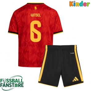 Belgien Axel Witsel #6 Replik Heimtrikot Kinder WM 2026 Kurzarm (+ Kurze Hosen)